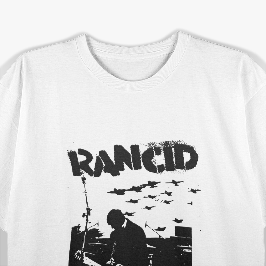 Rancid Punk Rock Vintage Distressed Music Lover T-Shirt