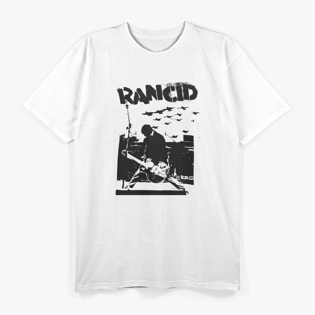 Rancid Punk Rock Vintage Distressed Music Lover T-Shirt