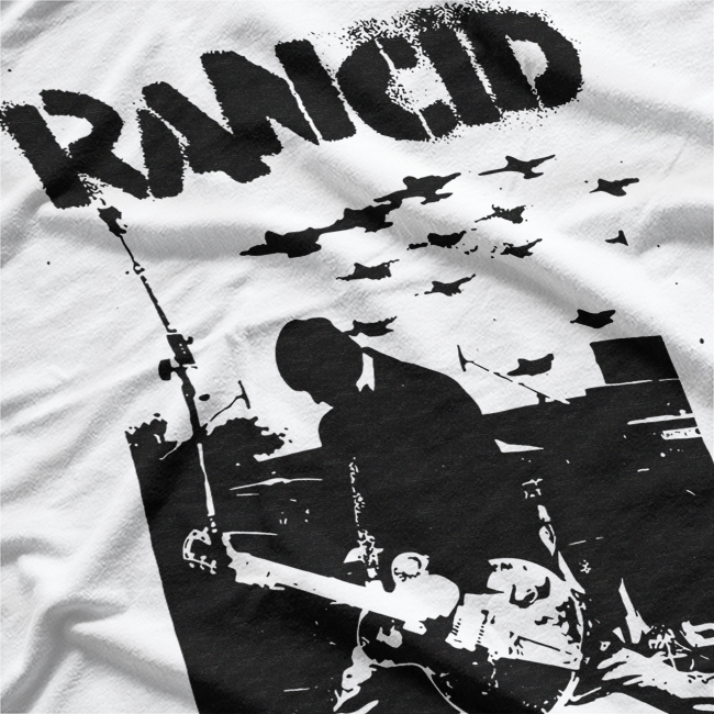 Rancid Punk Rock Vintage Distressed Music Lover T-Shirt