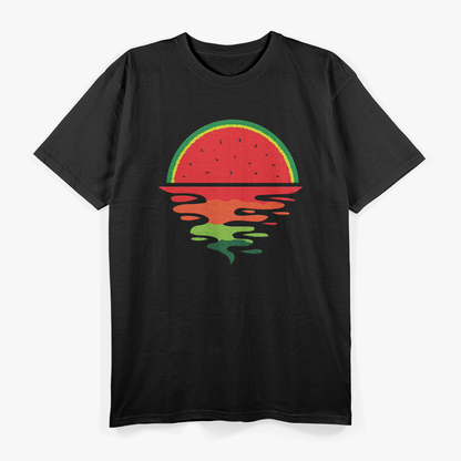 Summer Sunset Water Fruit Sunset Watermelon T-Shirt