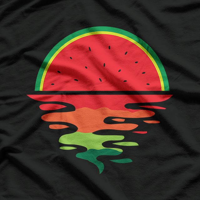 Summer Sunset Water Fruit Sunset Watermelon T-Shirt