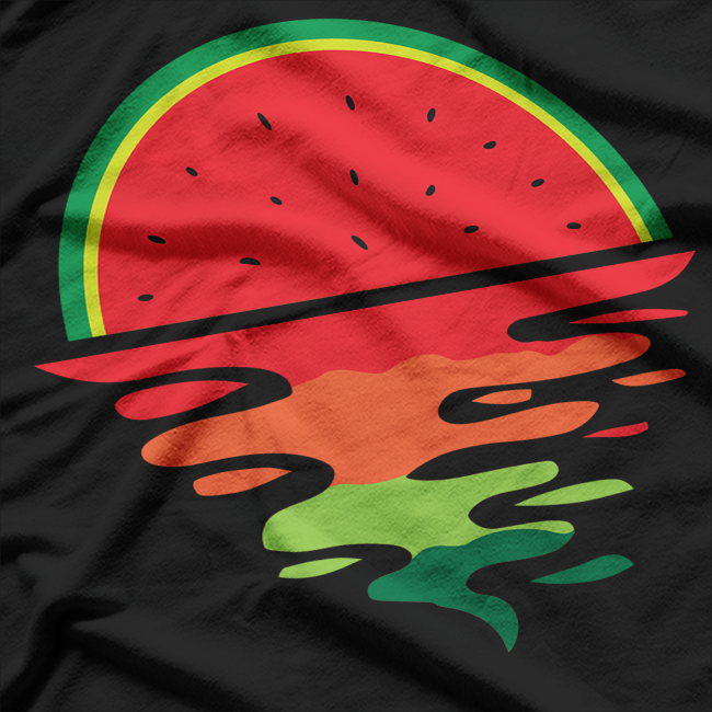 Summer Sunset Water Fruit Sunset Watermelon T-Shirt