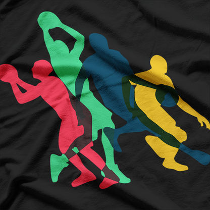 Vintage Basketball - Classic Hoops Style T-Shirt