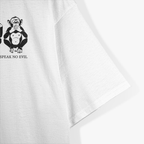 Wise Monkeys See No Evil Hear No Evil Positive Quote T-Shirt