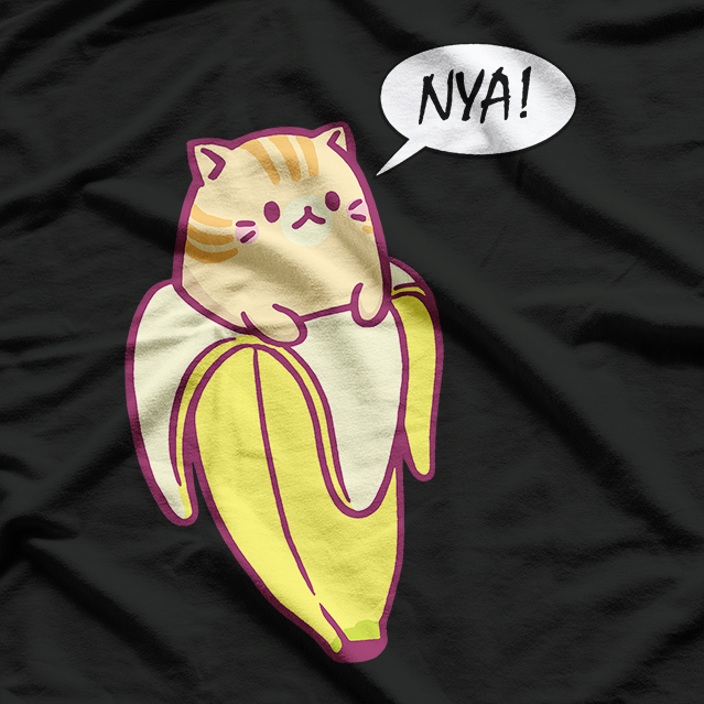 Banana Cat - Hilarious and Adorable Funny Cat Lover T-Shirt