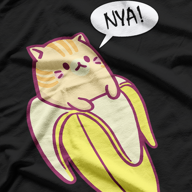 Banana Cat - Hilarious and Adorable Funny Cat Lover T-Shirt