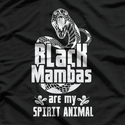 Black Mamba Spirit - Bold Snake Enthusiast T-Shirt