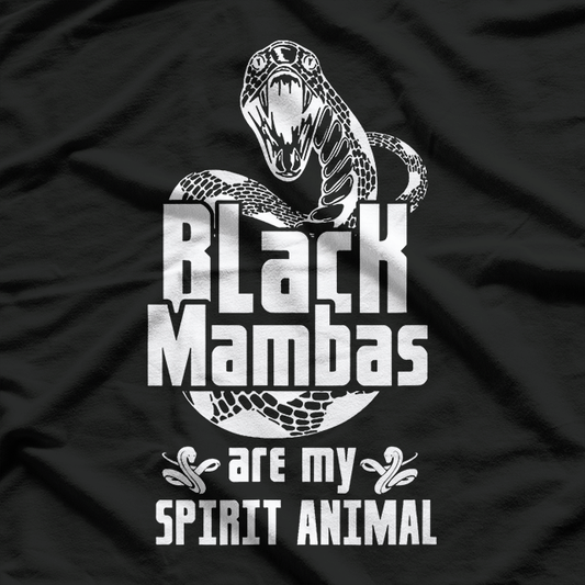 Black Mamba Spirit - Bold Snake Enthusiast T-Shirt