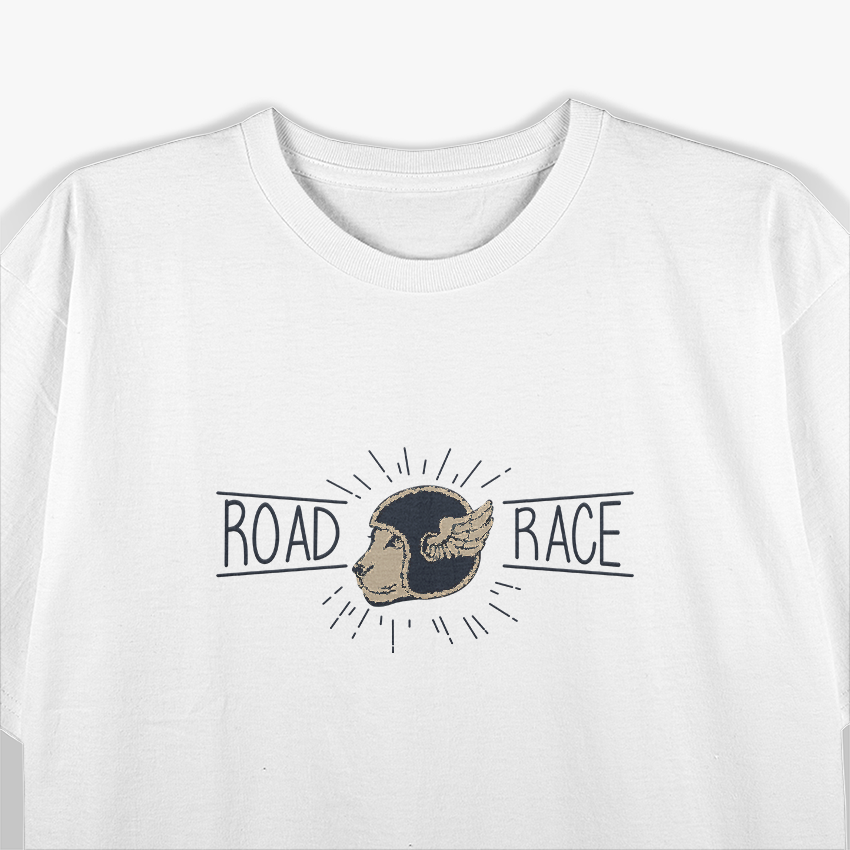 Cat Road Race Speedy Feline Funny Racing Lover T-Shirt