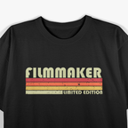FILMMAKER Funny Job Title Profession Birthday Worker T-Shirt