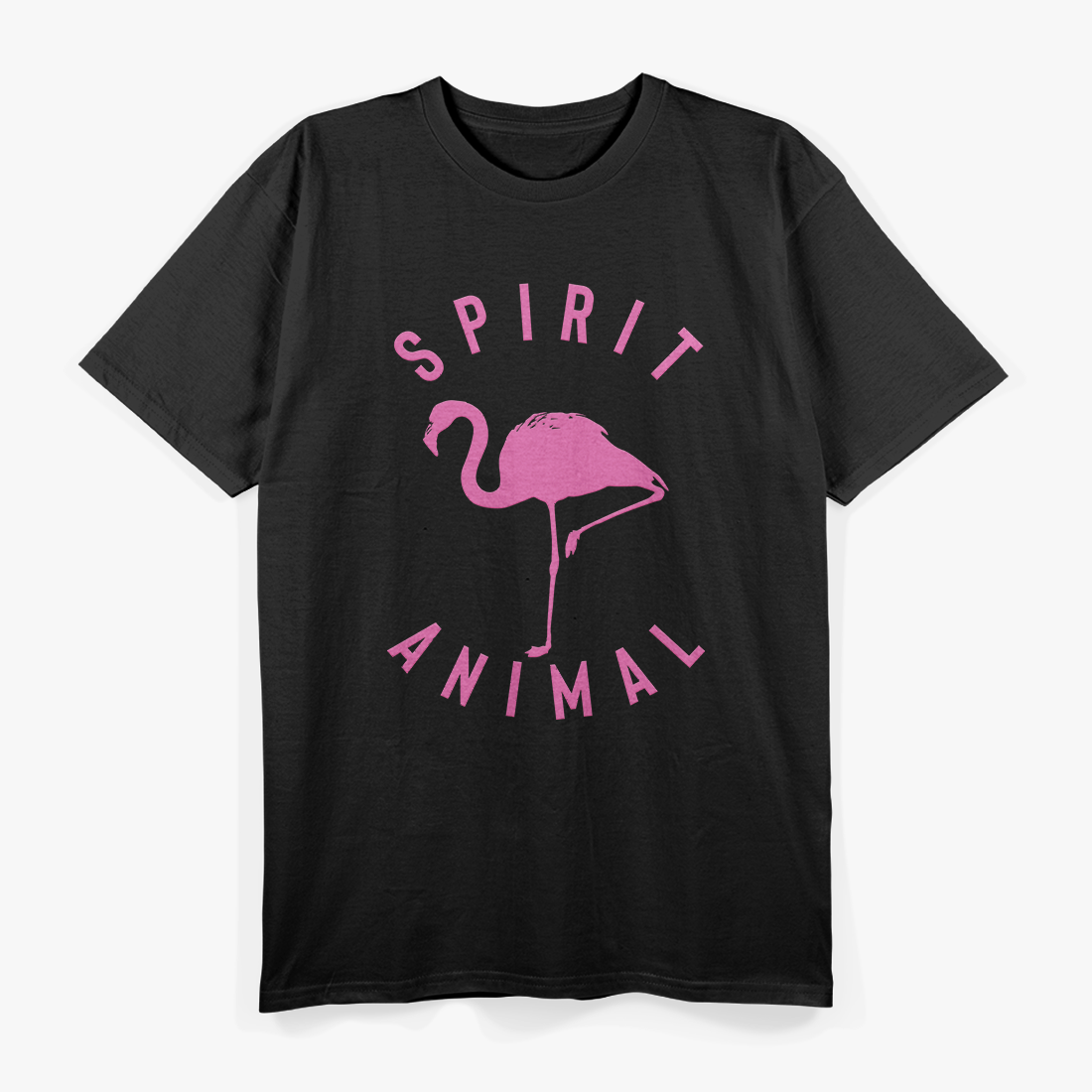 Flamingo Spirit Animal Tropical Vibes T-Shirt