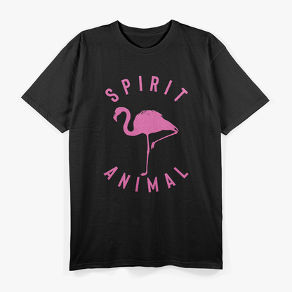 Flamingo Spirit Animal Tropical Vibes T-Shirt