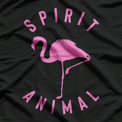 Flamingo Spirit Animal Tropical Vibes T-Shirt