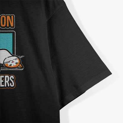 Funny Cats Work on Computers T-Shirt