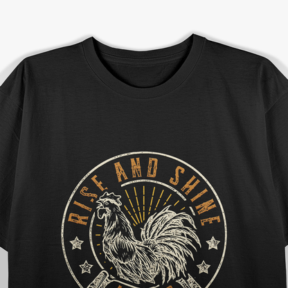 Vintage Chicken - Funny Farm Humor T-Shirt