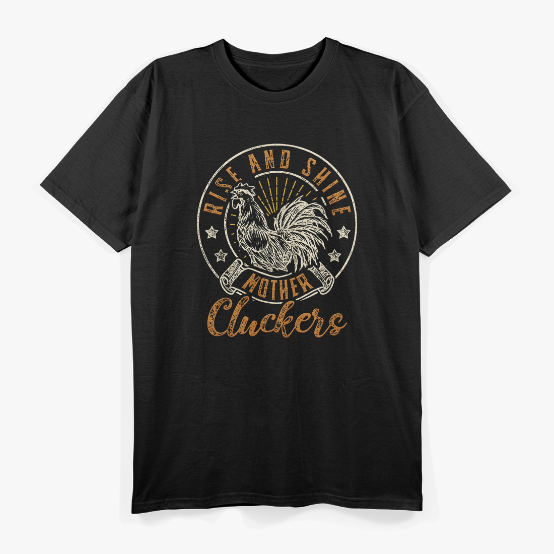 Vintage Chicken - Funny Farm Humor T-Shirt