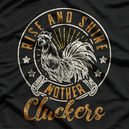 Vintage Chicken - Funny Farm Humor T-Shirt