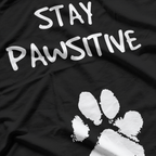 Stay Pawsitive – Funny Dog Lover Pun Gift Classic T-Shirt