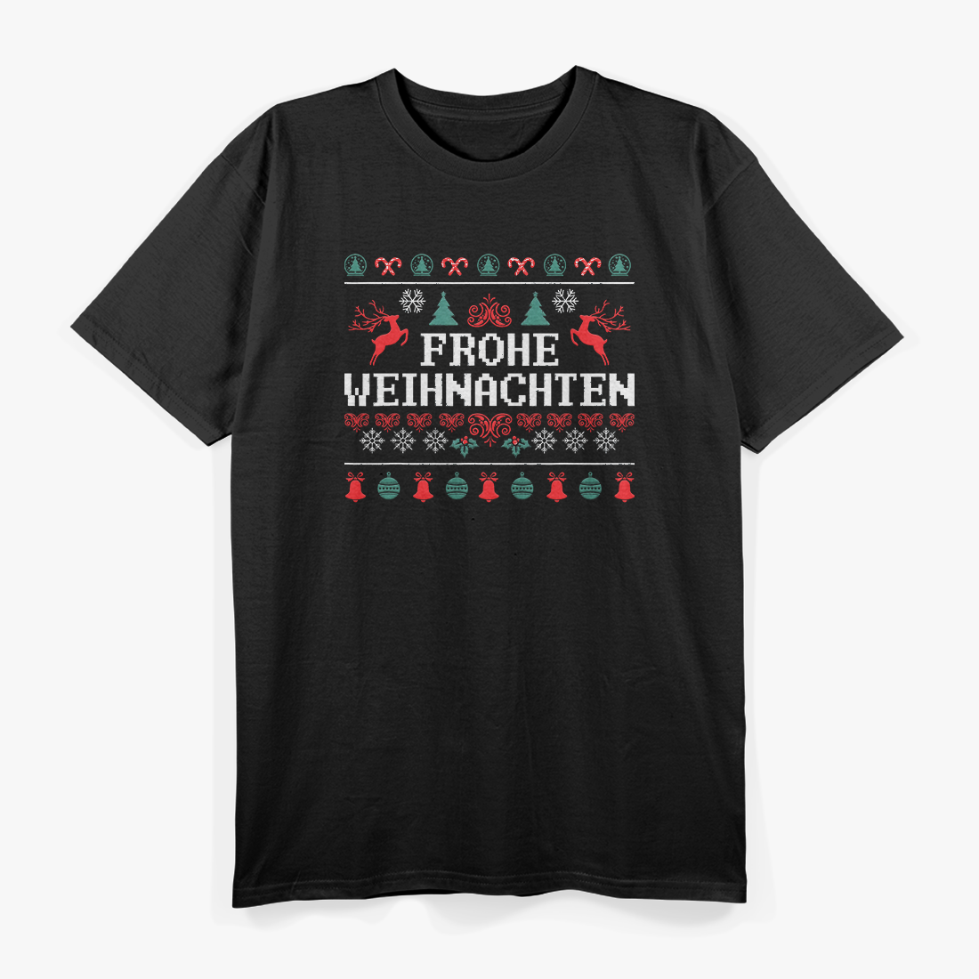 German Merry Christmas – Funny Holiday Germany Design T-Shirt