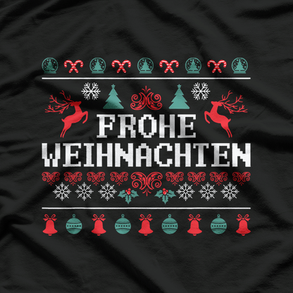 German Merry Christmas – Funny Holiday Germany Design T-Shirt