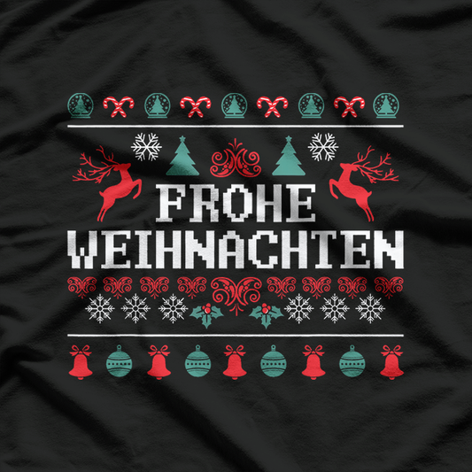 German Merry Christmas – Funny Holiday Germany Design T-Shirt