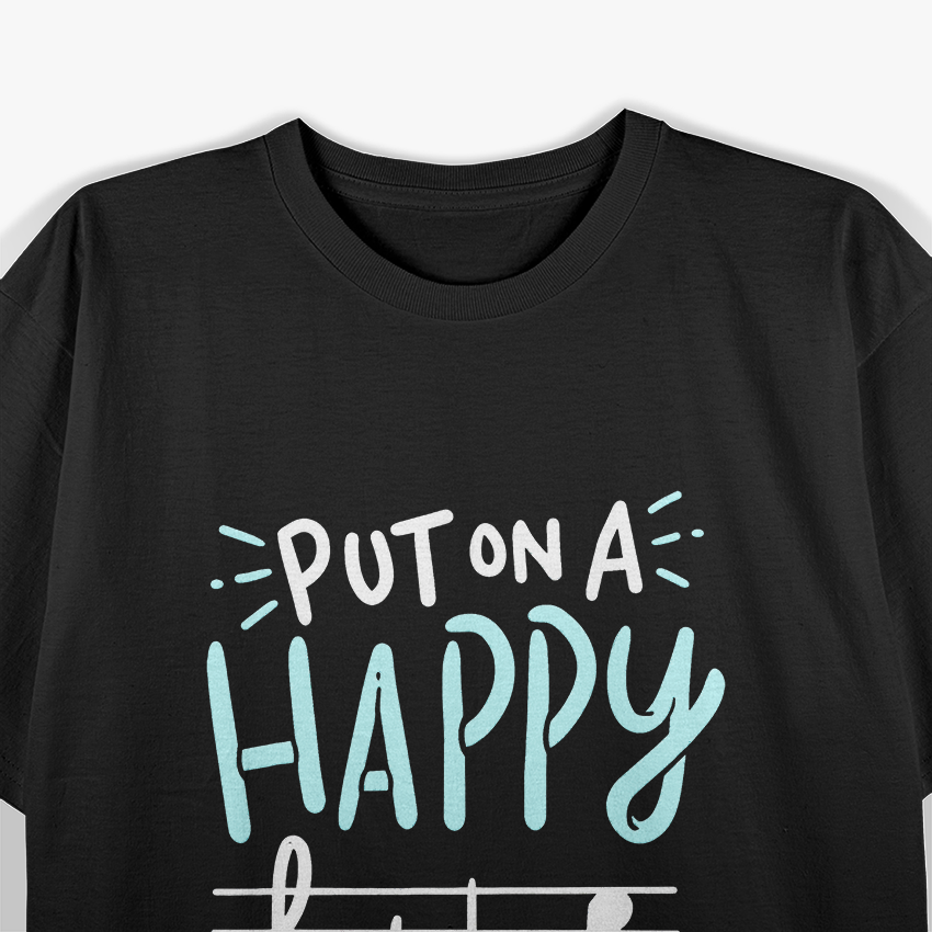 Happy Face Music, Funny Music T-Shirt