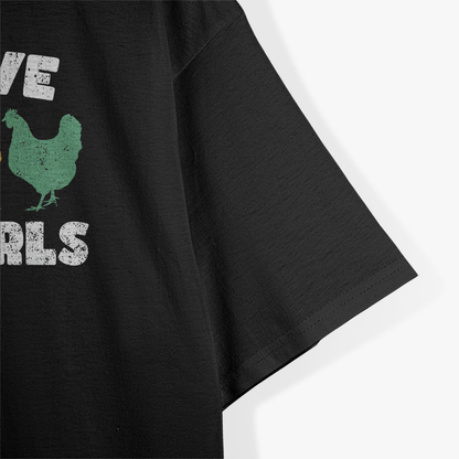 I Love My Hens – Cute Funny Chicken Farmer Backyard Poultry T-Shirt