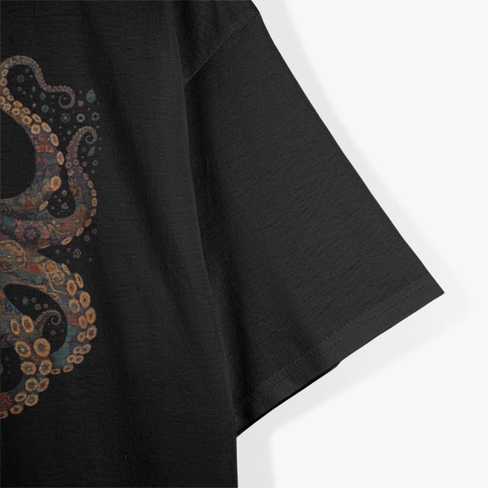 Octopus Floral – Kraken Squid Scuba Diving Ocean Lover T-Shirt