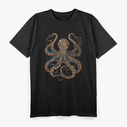 Octopus Floral – Kraken Squid Scuba Diving Ocean Lover T-Shirt