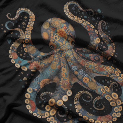 Octopus Floral – Kraken Squid Scuba Diving Ocean Lover T-Shirt