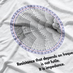 Radio Electrical Electronic Engineer Smith Chart T-Shirt