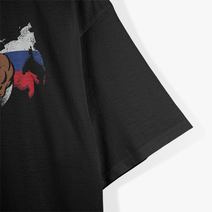 Russia Bear Funny Russian Design Patriotic Slavic Humor Gift T-Shirt