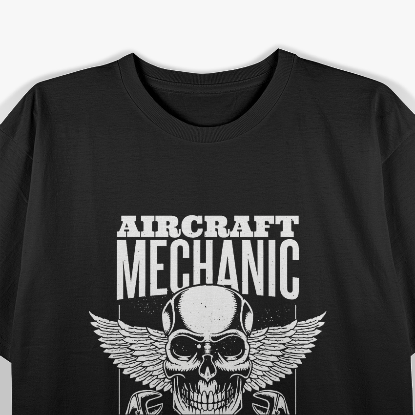 Aircraft Mechanic Flying Tools And Language Plane T-Shirt