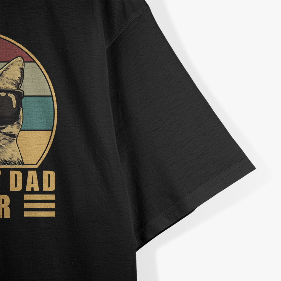 Best Cat Dad Ever Bump T-Shirt