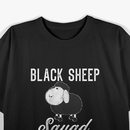 Black Sheep Squad Funny Rebel Outcast Humor T-Shirt