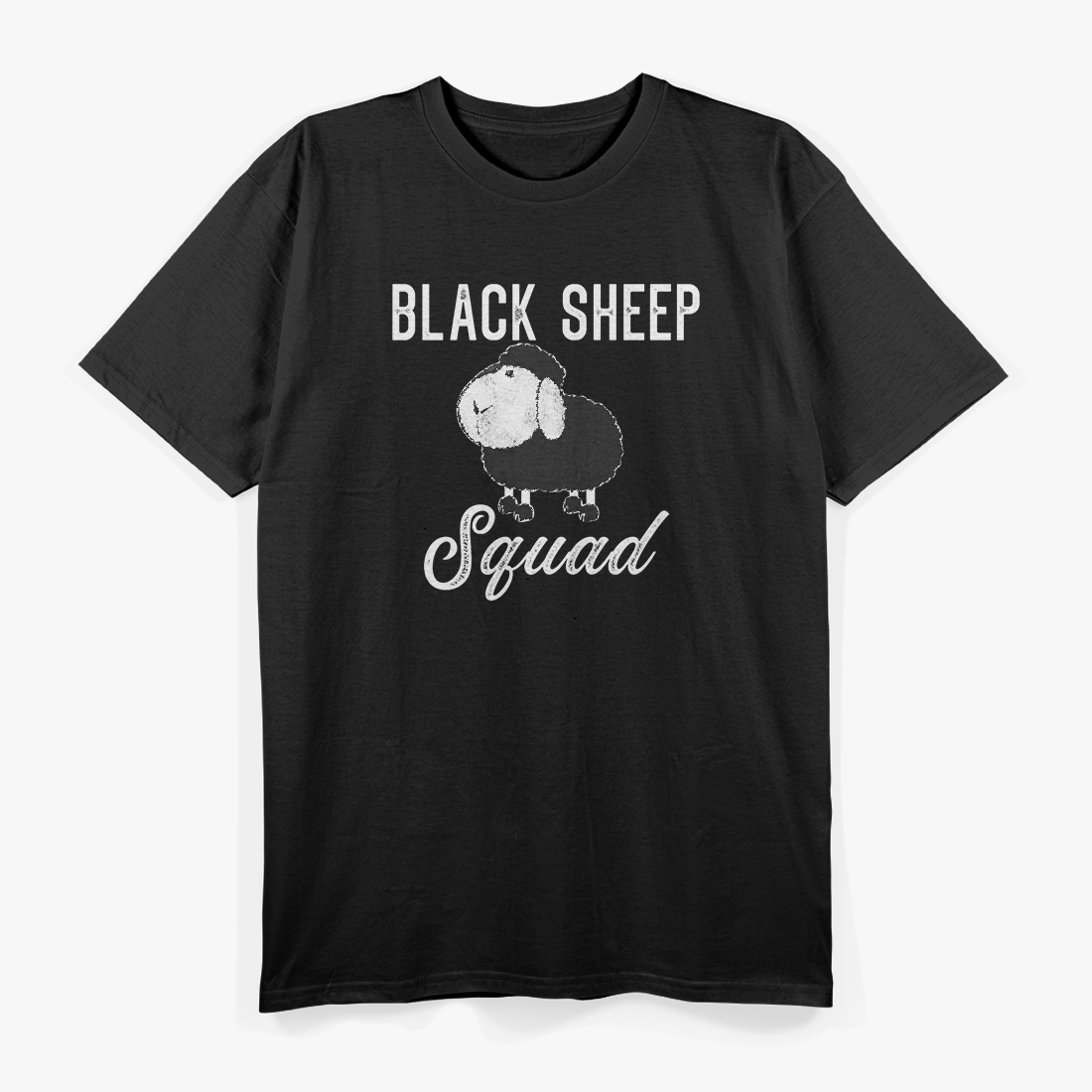Black Sheep Squad Funny Rebel Outcast Humor T-Shirt