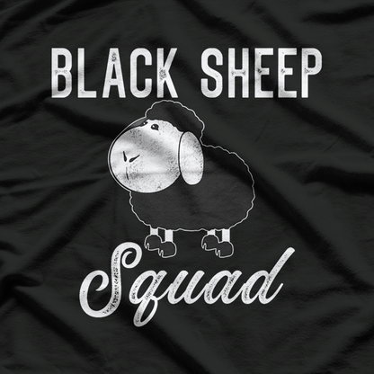 Black Sheep Squad Funny Rebel Outcast Humor T-Shirt