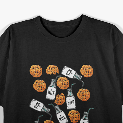 Chocolate Cookies and Milk – Funny Christmas Costume T-Shirt