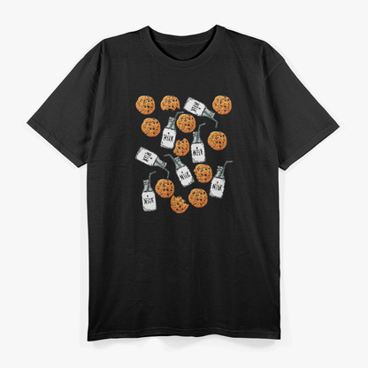 Chocolate Cookies and Milk – Funny Christmas Costume T-Shirt