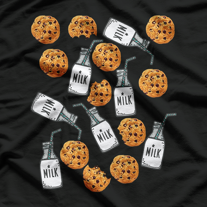 Chocolate Cookies and Milk – Funny Christmas Costume T-Shirt