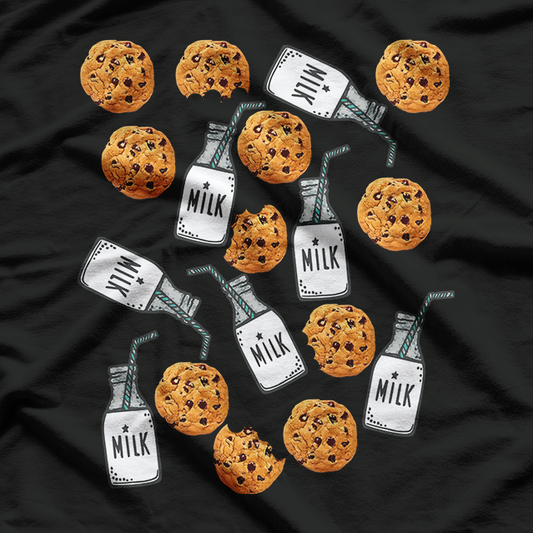 Chocolate Cookies and Milk – Funny Christmas Costume T-Shirt