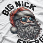 Big Nick Energy: Funny Christmas Santa T-Shirt