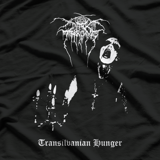 Transylvanian Shadows Black Metal Inspired Darkthrone T-Shirt