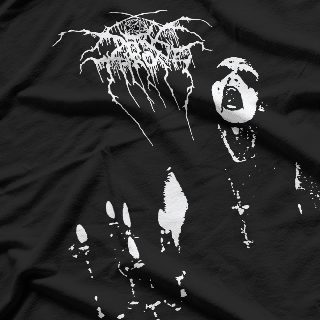 Transylvanian Shadows Black Metal Inspired Darkthrone T-Shirt