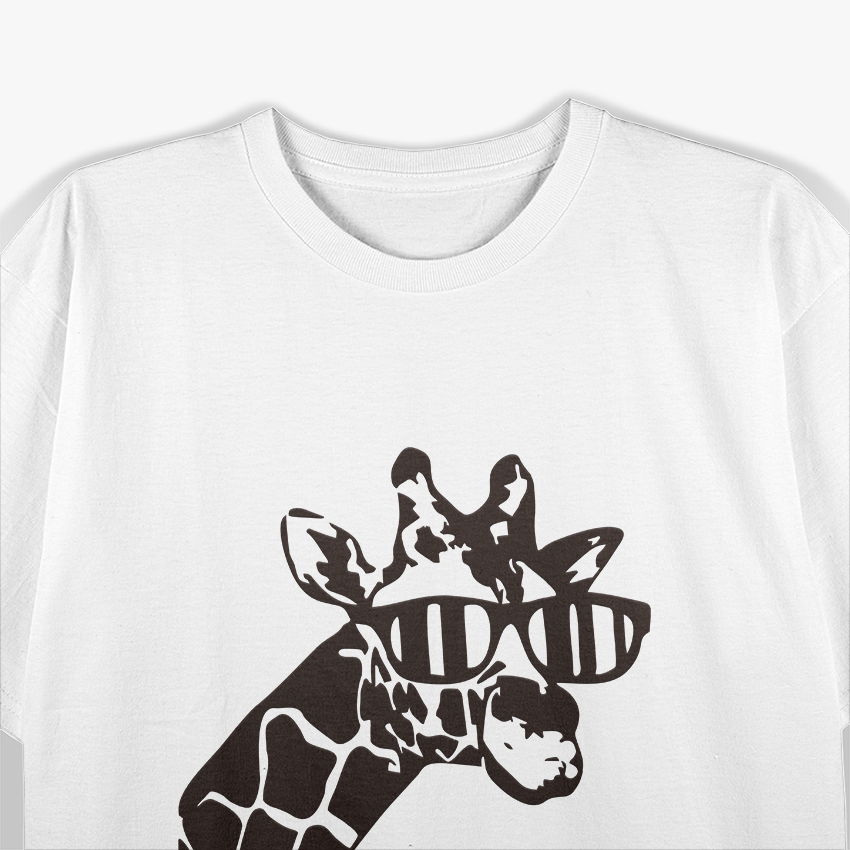 Funny Animal with Sunglasses Retro Cool T-Shirt