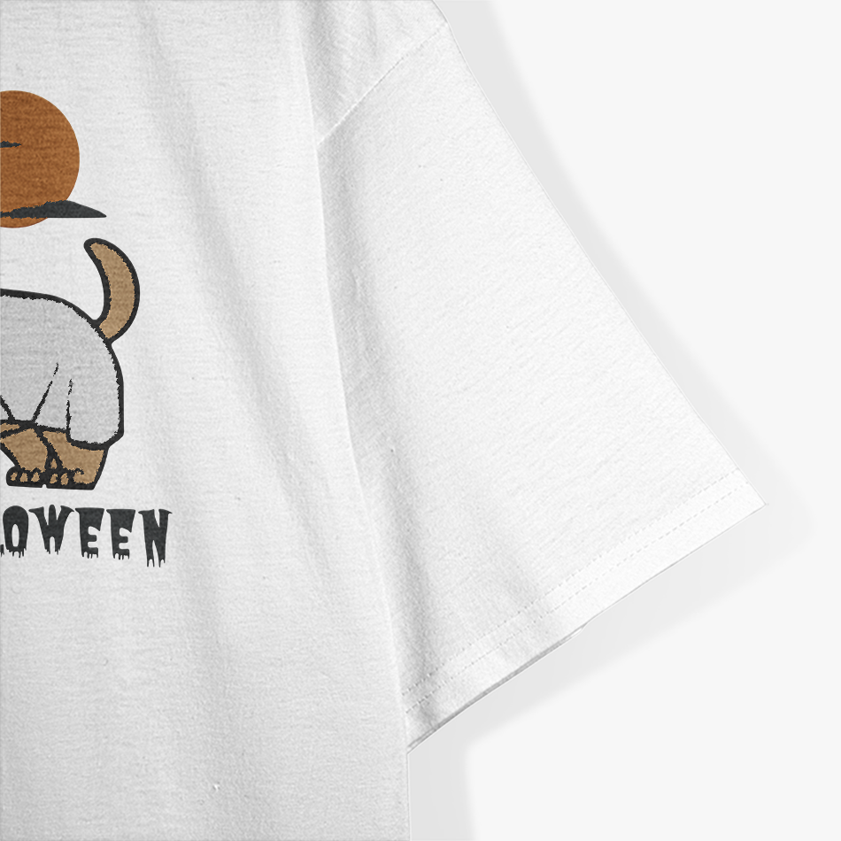 Howl-o-ween Pup: Happy Halloween Dog T-Shirt