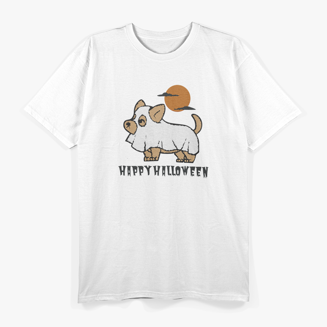 Howl-o-ween Pup: Happy Halloween Dog T-Shirt