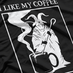 I Like My Coffee Like My Magic - Witchy Goth Vibes T-Shirt