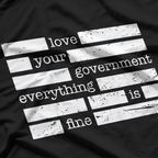 Redacted - Funny Conspiracy Theorist Satirical Humor T-Shirt