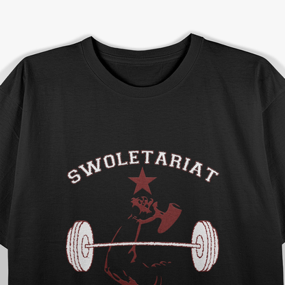 Swoletariat Bodybuilding Club Socialist Anti-Fascist T-Shirt